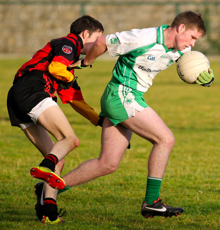 Action from the senior division 3 match against Red Hugh's.