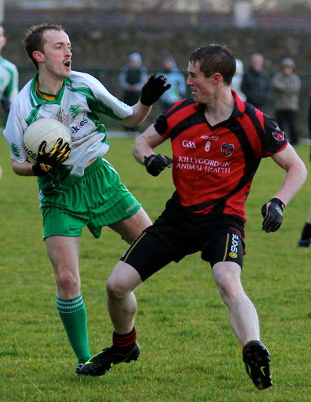 Action from the senior division 3 match against Red Hugh's.