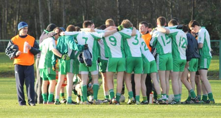 Action from the under 18 county league semi-final against Saint Eunan's.