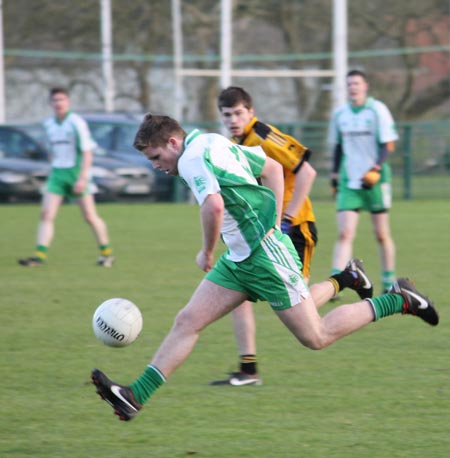 Action from the under 18 county league semi-final against Saint Eunan's.