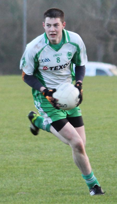 Action from the under 18 county league semi-final against Saint Eunan's.