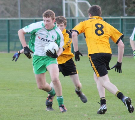 Action from the under 18 county league semi-final against Saint Eunan's.