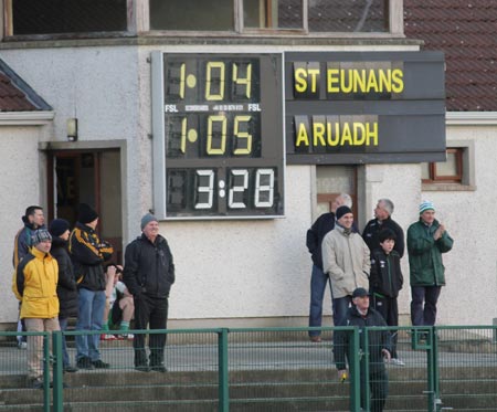 Action from the under 18 county league semi-final against Saint Eunan's.