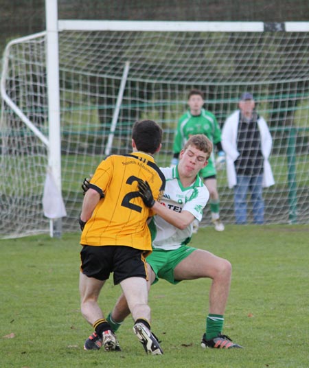 Action from the under 18 county league semi-final against Saint Eunan's.