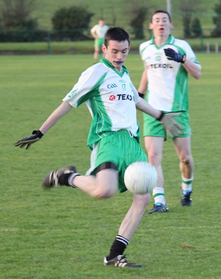 Action from the under 18 county league semi-final against Saint Eunan's.