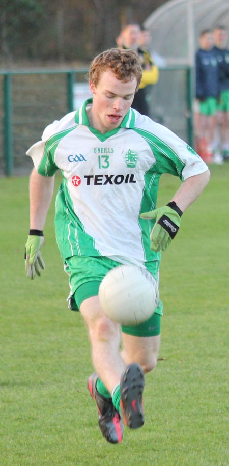 Action from the under 18 county league semi-final against Saint Eunan's.