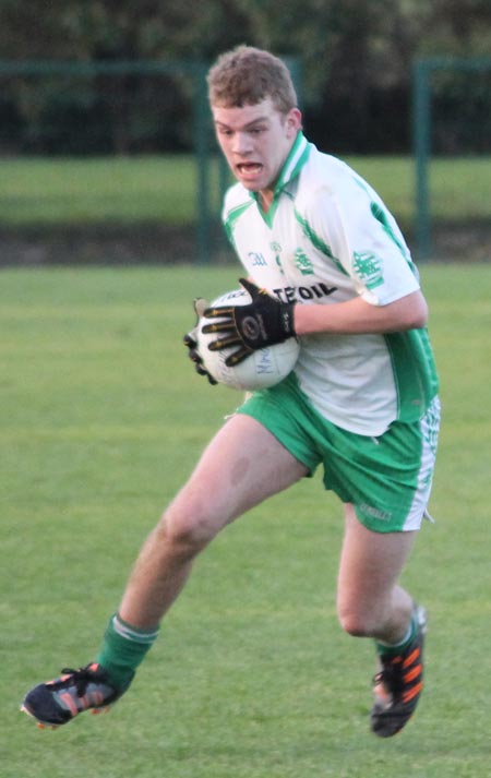 Action from the under 18 county league semi-final against Saint Eunan's.