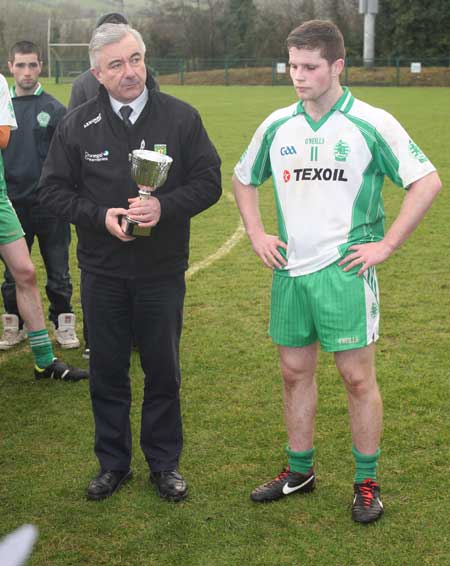 Action from the under 18 county league final against Cloughaneely.