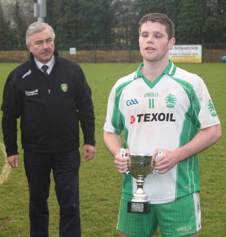 Action from the under 18 county league final against Cloughaneely.