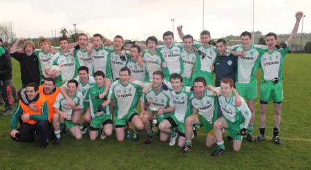 Action from the under 18 county league final against Cloughaneely.