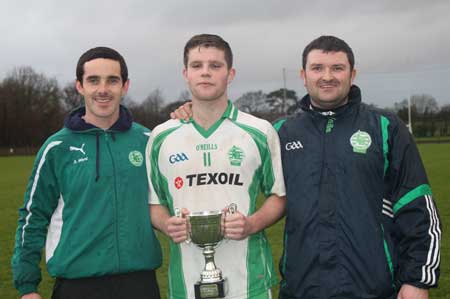 Action from the under 18 county league final against Cloughaneely.