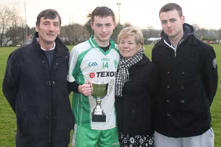 Action from the under 18 county league final against Cloughaneely.