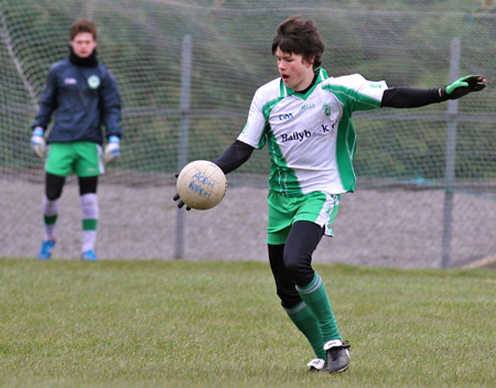 Action from the challenge match between Aodh Ruadh and Urney.