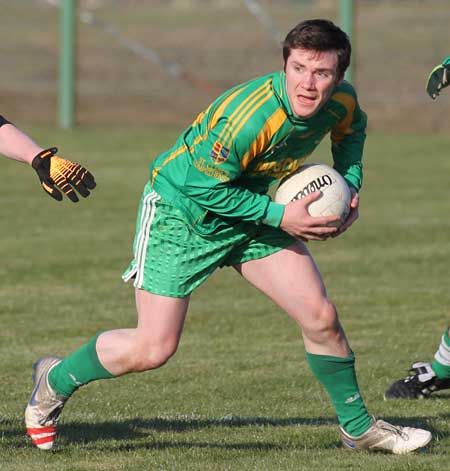 Action from the reserve division 3 senior game against Saint Naul's.