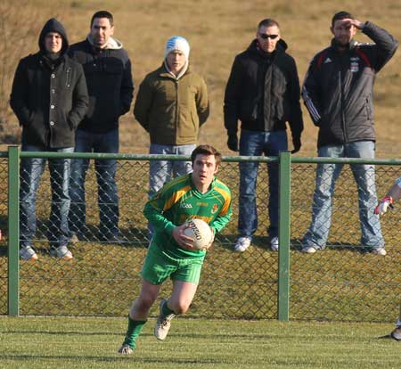 Action from the reserve division 3 senior game against Saint Naul's.