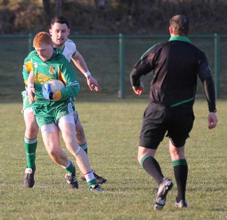 Action from the division 3 senior game against Saint Naul's.