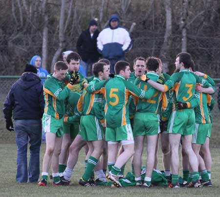 Action from the division 3 senior game against Saint Naul's.