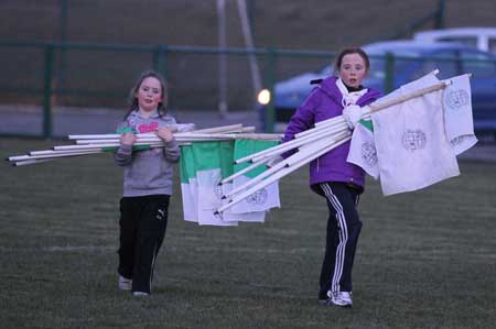 Action from the division 3 senior game against Saint Naul's.