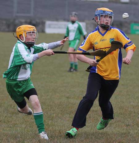 Action from the under 14 league game against Burt.