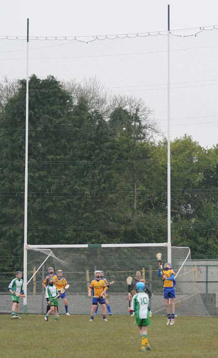 Action from the under 14 league game against Burt.