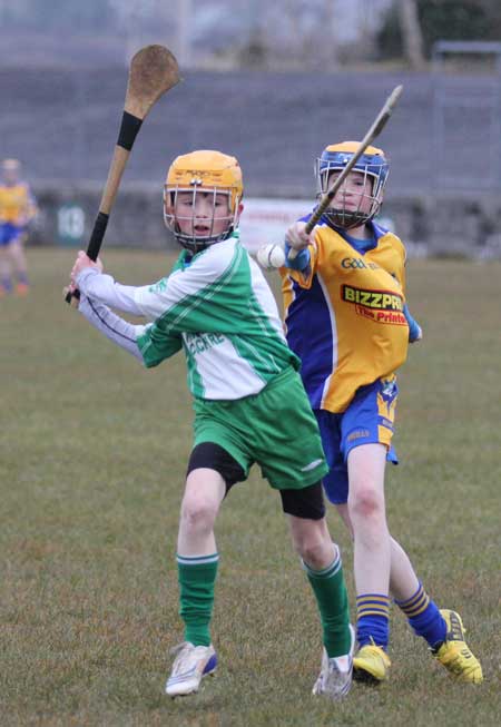 Action from the under 14 league game against Burt.