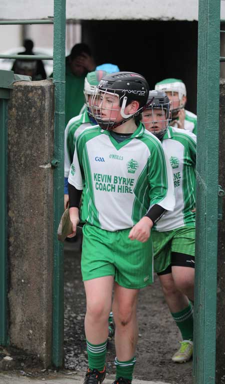 Action from the under 14 league game against Burt.