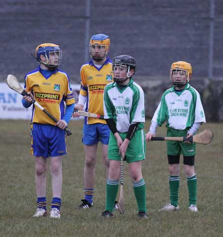 Action from the under 14 league game against Burt.