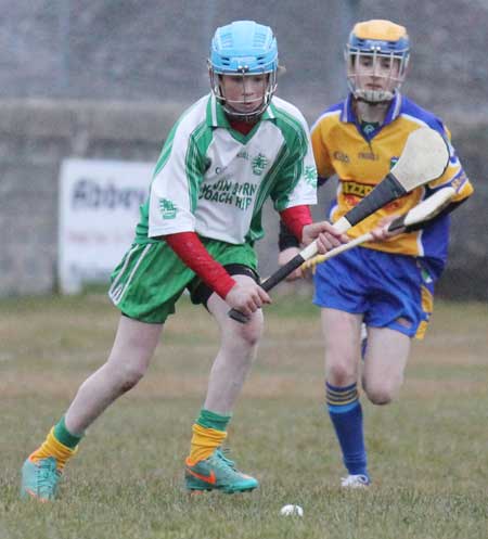 Action from the under 14 league game against Burt.