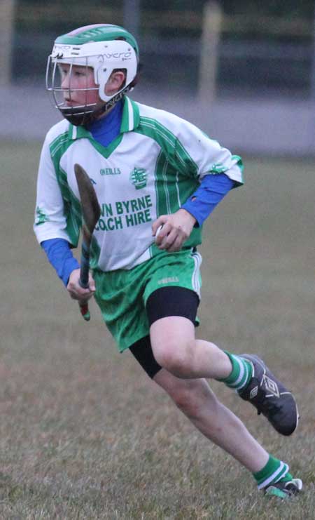 Action from the under 14 league game against Burt.