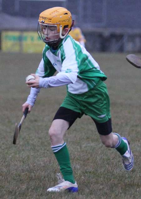 Action from the under 14 league game against Burt.