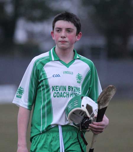 Action from the under 14 league game against Burt.