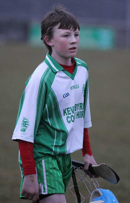 Action from the under 14 league game against Burt.