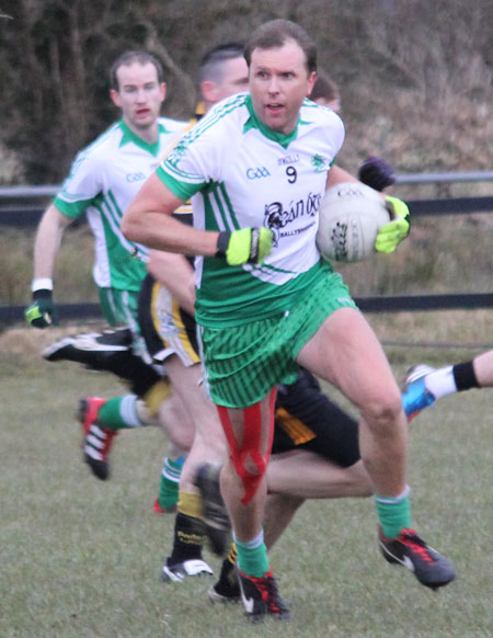 Action from the  division 3 senior game against Naomh Padraig, Lifford.