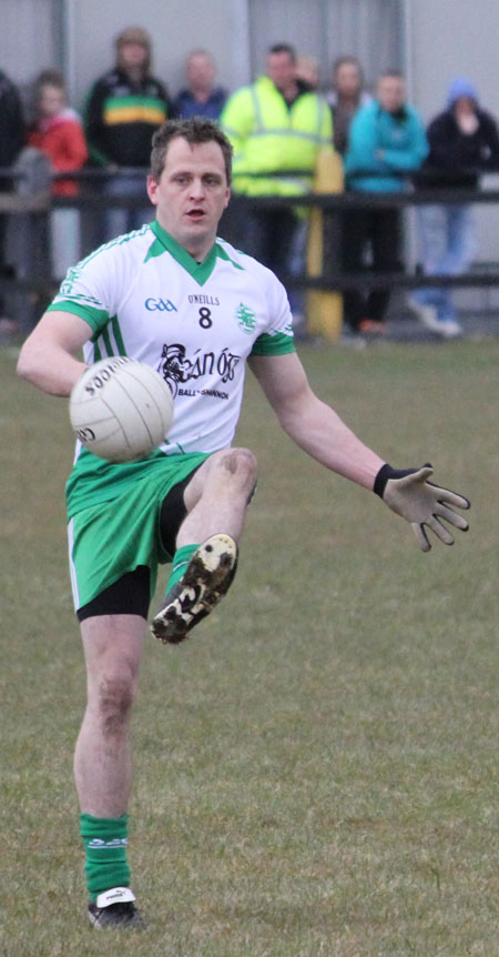 Action from the  division 3 senior game against Naomh Padraig, Lifford.