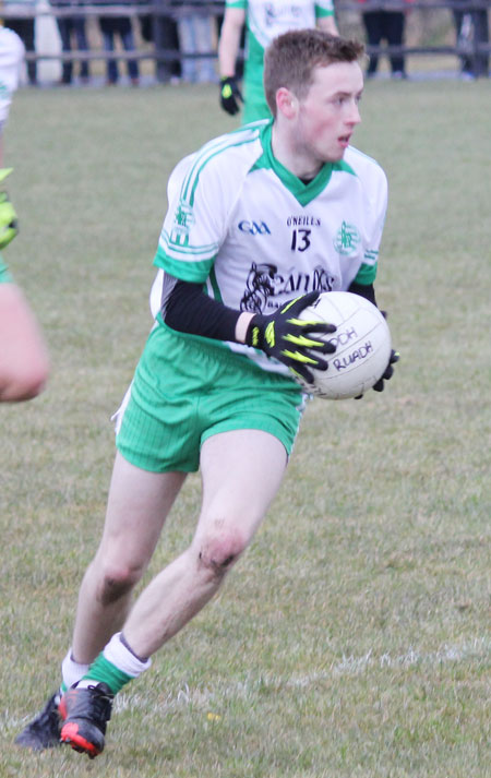 Action from the  division 3 senior game against Naomh Padraig, Lifford.