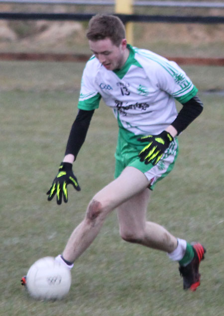 Action from the  division 3 senior game against Naomh Padraig, Lifford.