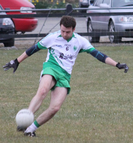 Action from the  division 3 senior game against Naomh Padraig, Lifford.