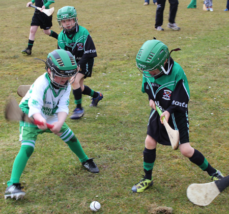 Action from the under 8 blitz at Setanta.