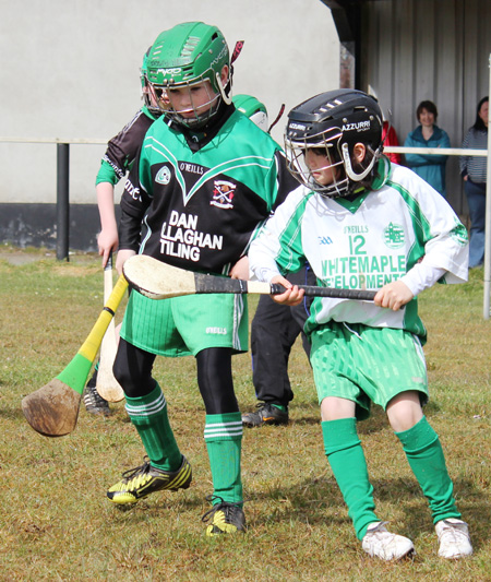 Action from the under 8 blitz at Setanta.