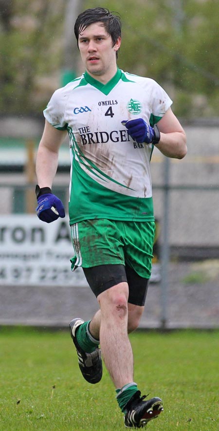 Action from the reserve division 3 senior game against Naomh Bríd.