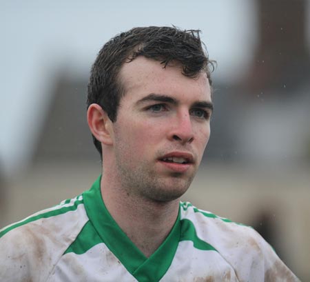 Action from the  division 3 senior game against Naomh Bríd.