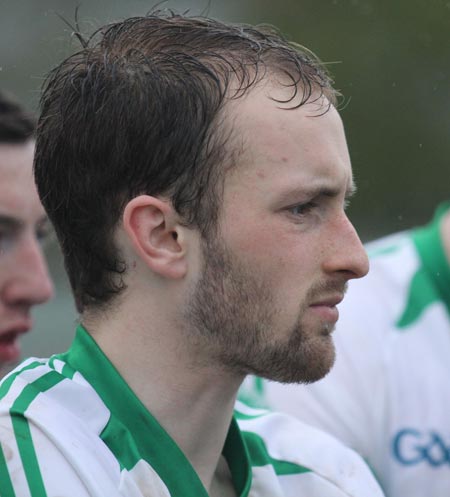 Action from the  division 3 senior game against Naomh Bríd.