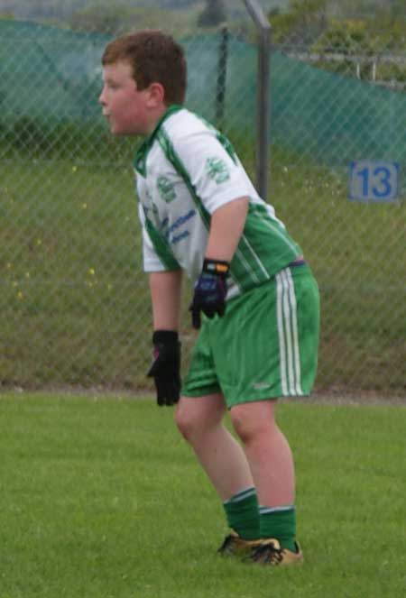 Action from the under 8 blitz in Donegal Town.