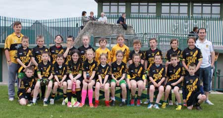 Action from the under 12 league match against Bundoran.