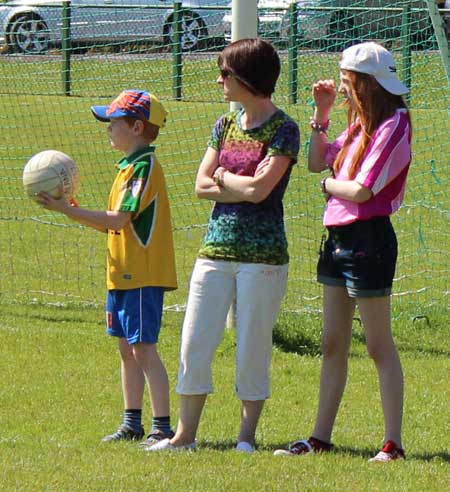 Action from the under 10 blitz in Mountcharles.