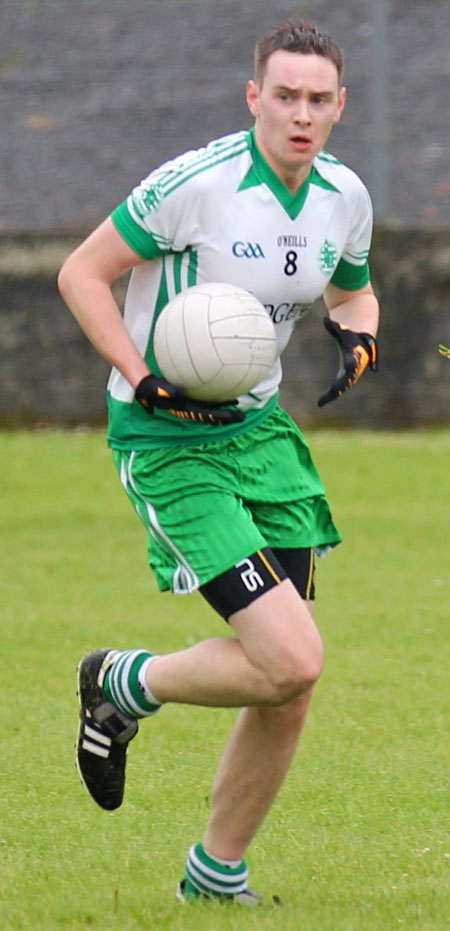 Action from the division 3 senior reserve game against Naomh Padraig, Lifford.