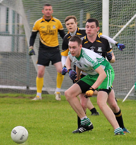 Action from the division 3 senior reserve game against Naomh Padraig, Lifford.