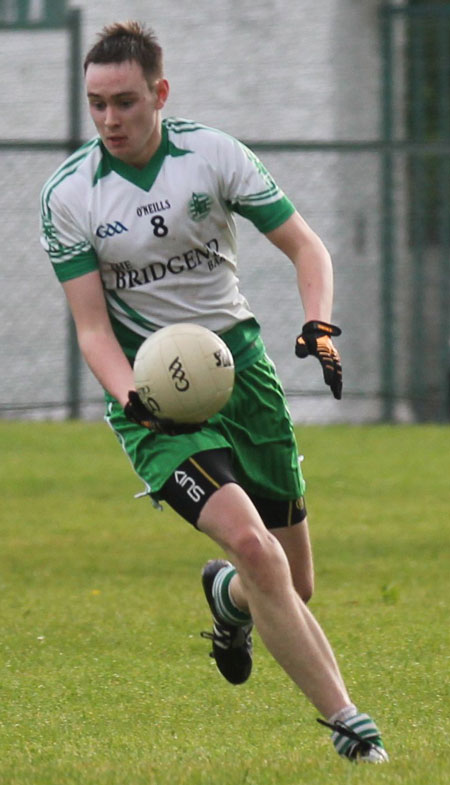 Action from the division 3 senior reserve game against Naomh Padraig, Lifford.