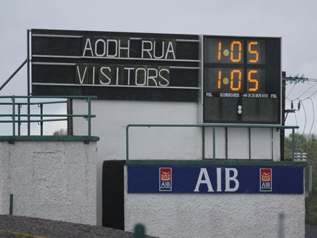 Action from the division 3 senior reserve game against Naomh Padraig, Lifford.