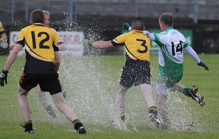 Action from the division 3 senior game against Naomh Padraig, Lifford.